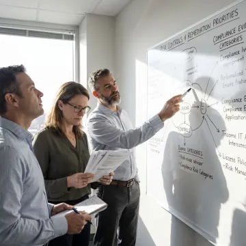 Consultants mapping risk management priorities