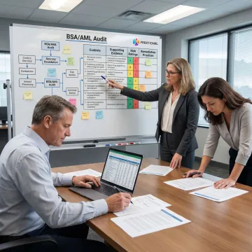 BSA AML audit process review meeting