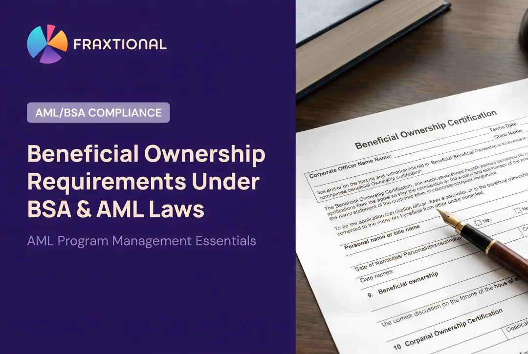 Beneficial Ownership Requirements Under BSA & AML Laws