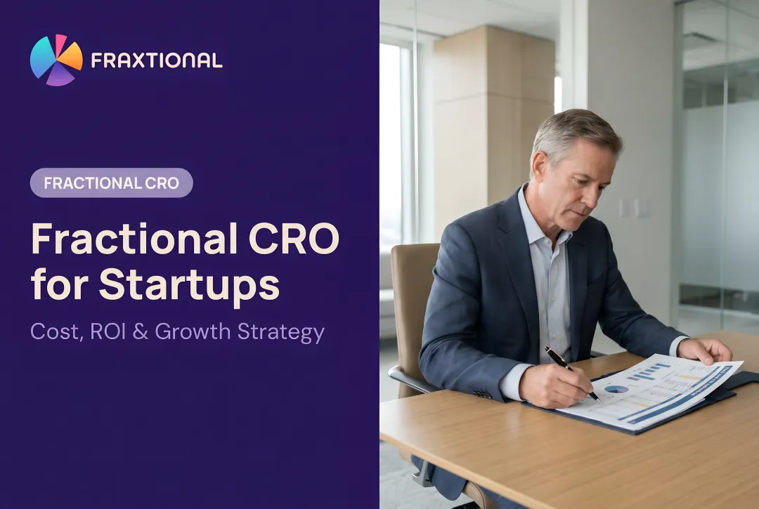 Fractional CRO for Startups: Cost, ROI & Growth Strategy