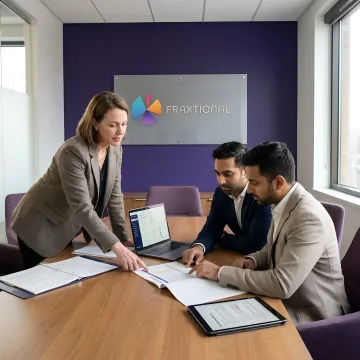 Compliance executive advising a money services business team