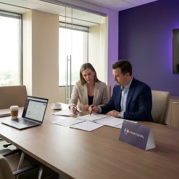 Compliance team preparing California DFPI licensing documents
