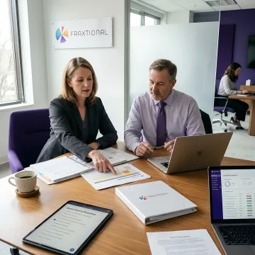 Compliance consultants reviewing cybersecurity documentation