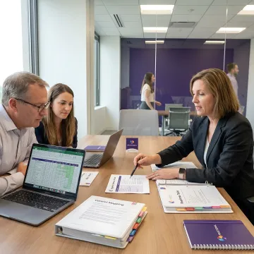 Team planning a compliance readiness program