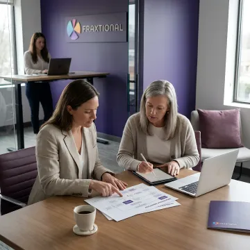 Compliance professionals collaborating on staffing strategy