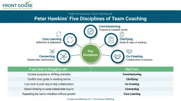 Hawkins Five Disciplines framework entry points diagnostic guide infographic