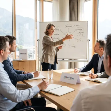 Colorado leadership workshop facilitator guiding executives