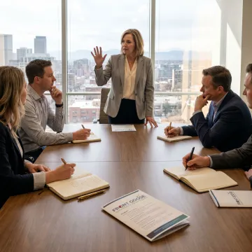 Executive team coaching session in Denver