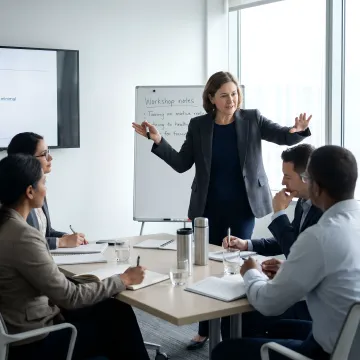 Facilitated leadership workshop process