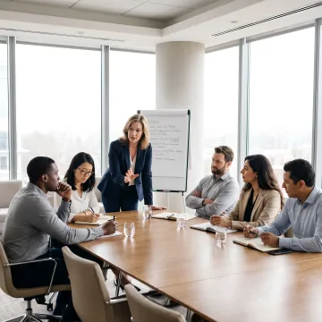 Adaptive leadership workshop for corporate teams