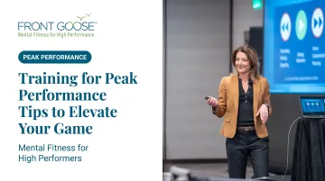 Training for Peak Performance Tips to Elevate Your Game