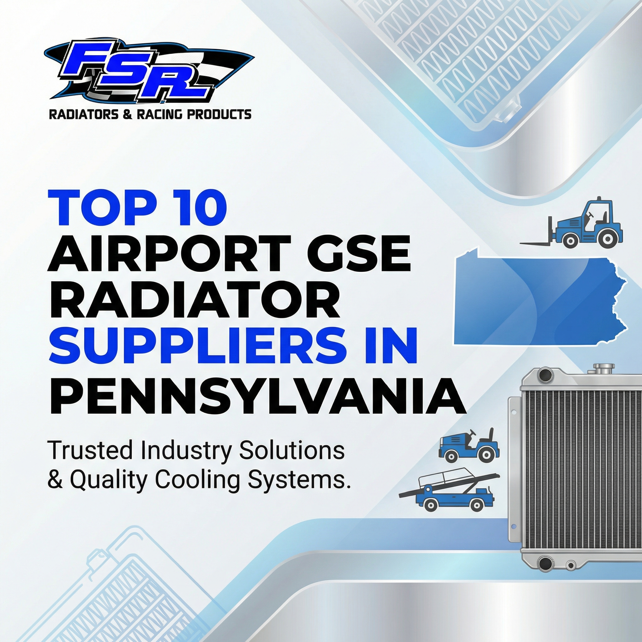Top 10 airport GSE radiator suppliers in Pennsylvania