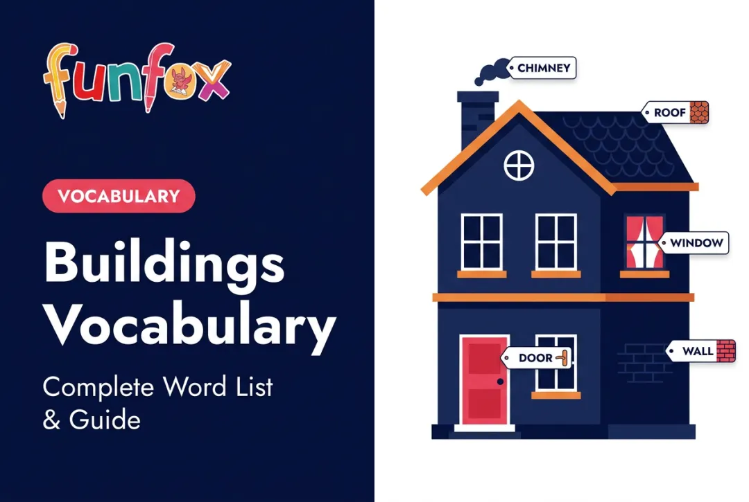 Buildings Vocabulary: Complete Word List & Guide