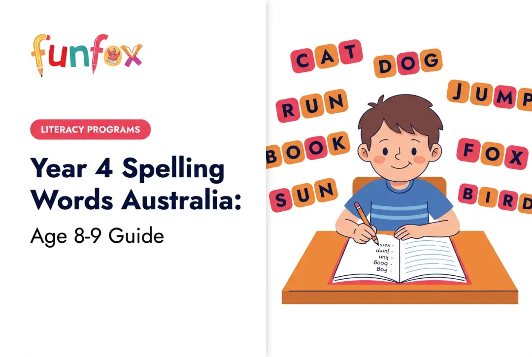 Year 4 Spelling Words Australia: Age 8-9 Guide