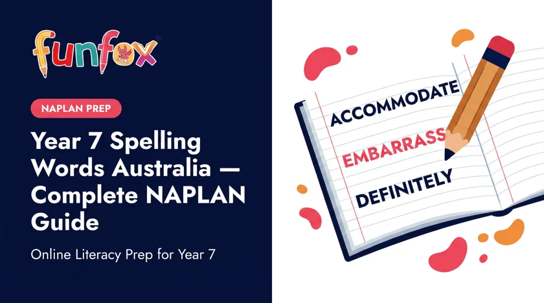 Year 7 Spelling Words Australia — Complete NAPLAN Guide