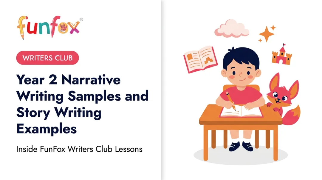 Year 2 Narrative Writing Samples and Story Writing Examples