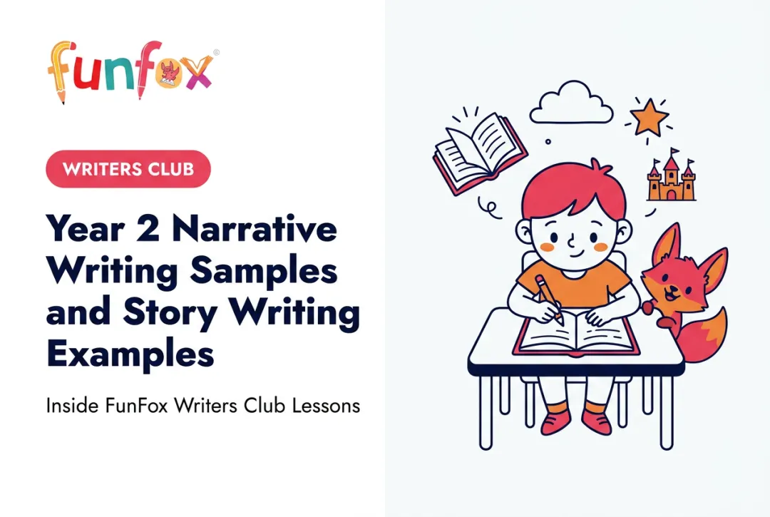 Year 2 Narrative Writing Samples and Story Writing Examples