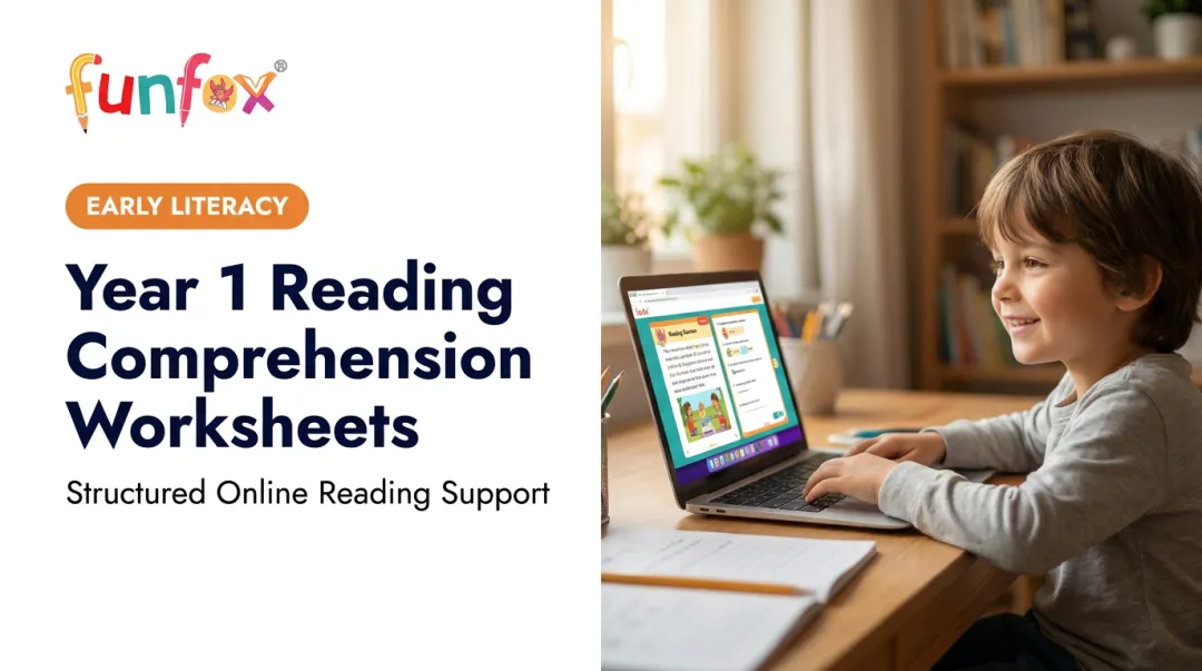 Year 1 Reading Comprehension Worksheets