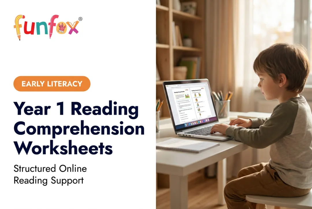 Year 1 Reading Comprehension Worksheets