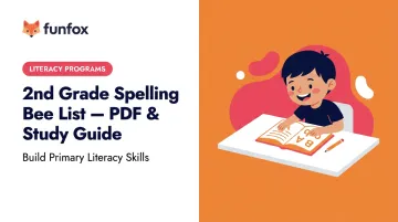 2nd Grade Spelling Bee List — PDF &amp; Study Guide