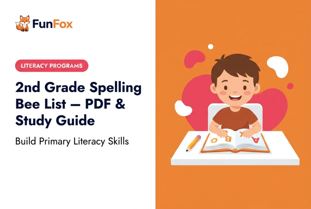 2nd Grade Spelling Bee List — PDF & Study Guide