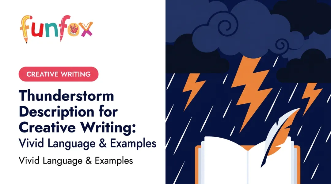 Thunderstorm Description for Creative Writing: Vivid Language & Examples