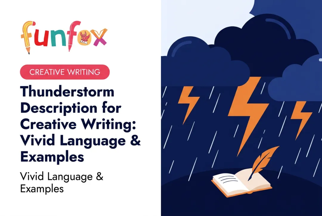 Thunderstorm Description for Creative Writing: Vivid Language & Examples