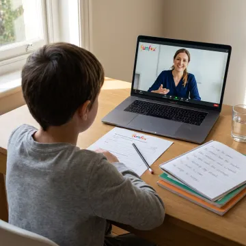 Online writing workshop with worksheets and teacher feedback