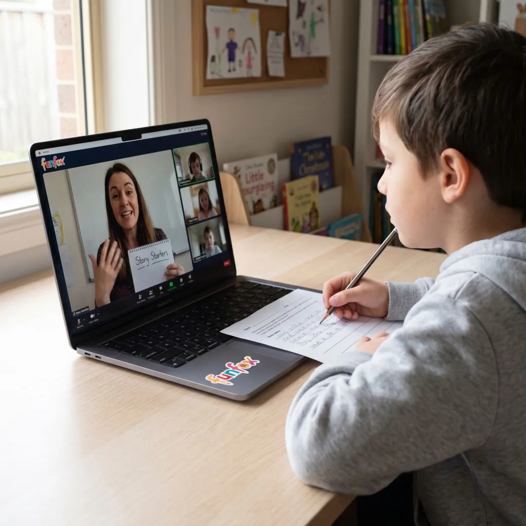 Online storytelling class for children