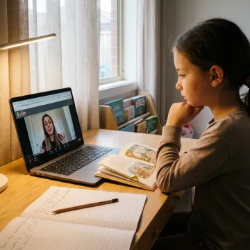 Online reading comprehension lesson