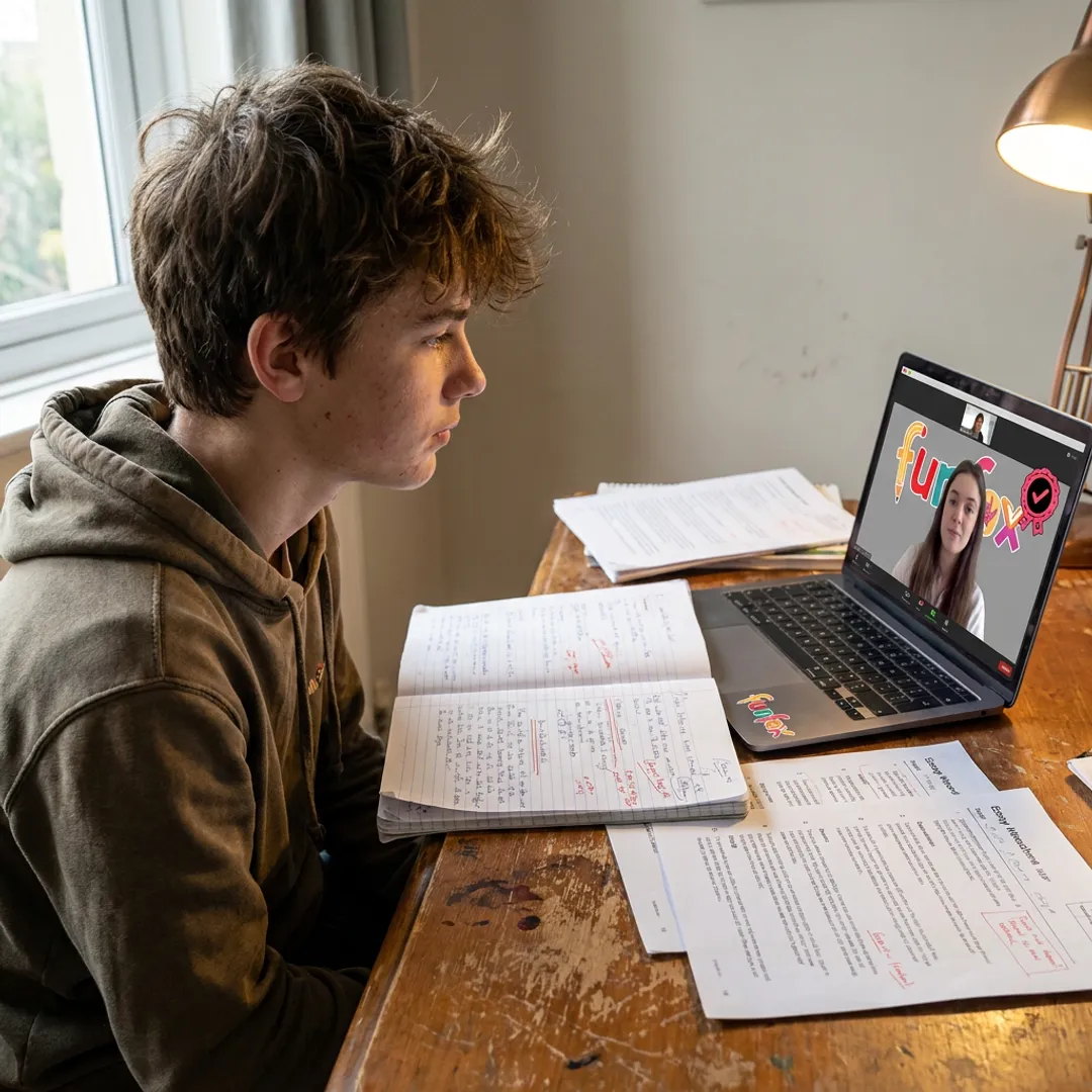 Online Year 10 tutoring session