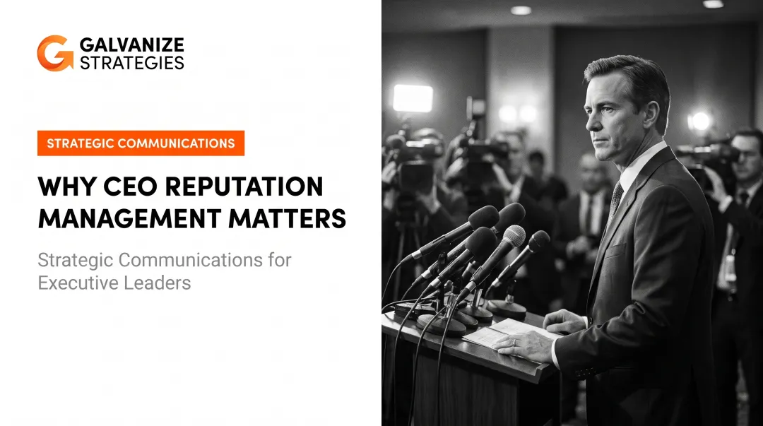 Why CEO Reputation Management Matters
