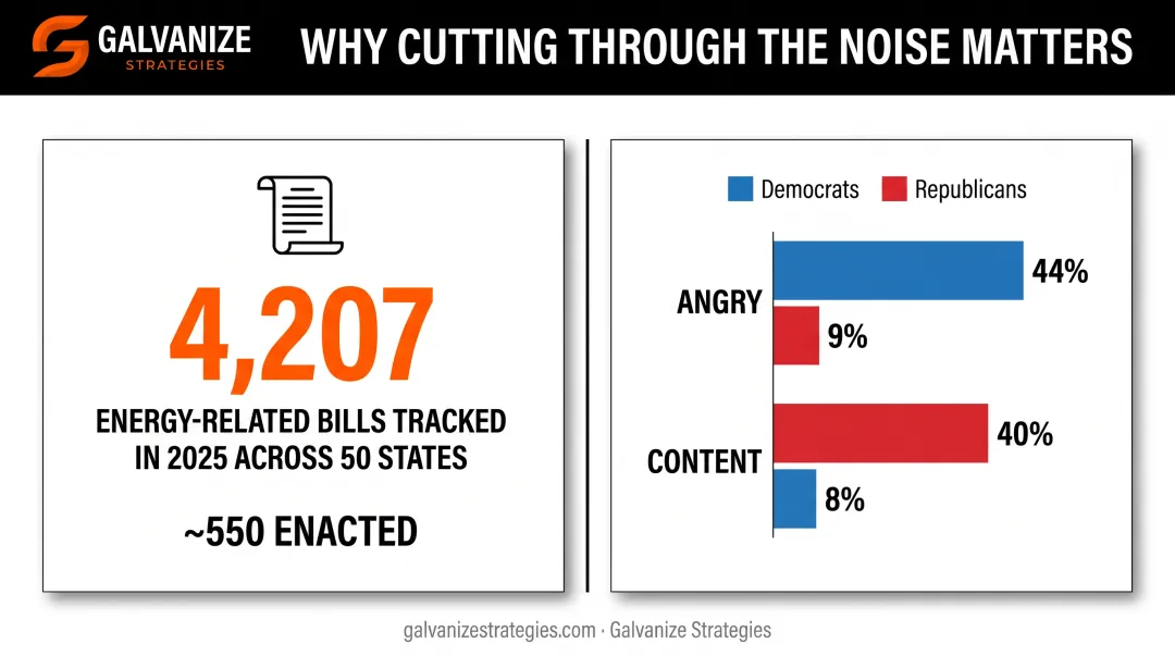 2025 legislative bill volume and political polarization statistics chart