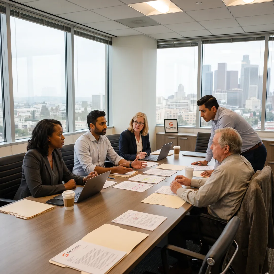 Government affairs meeting in Los Angeles