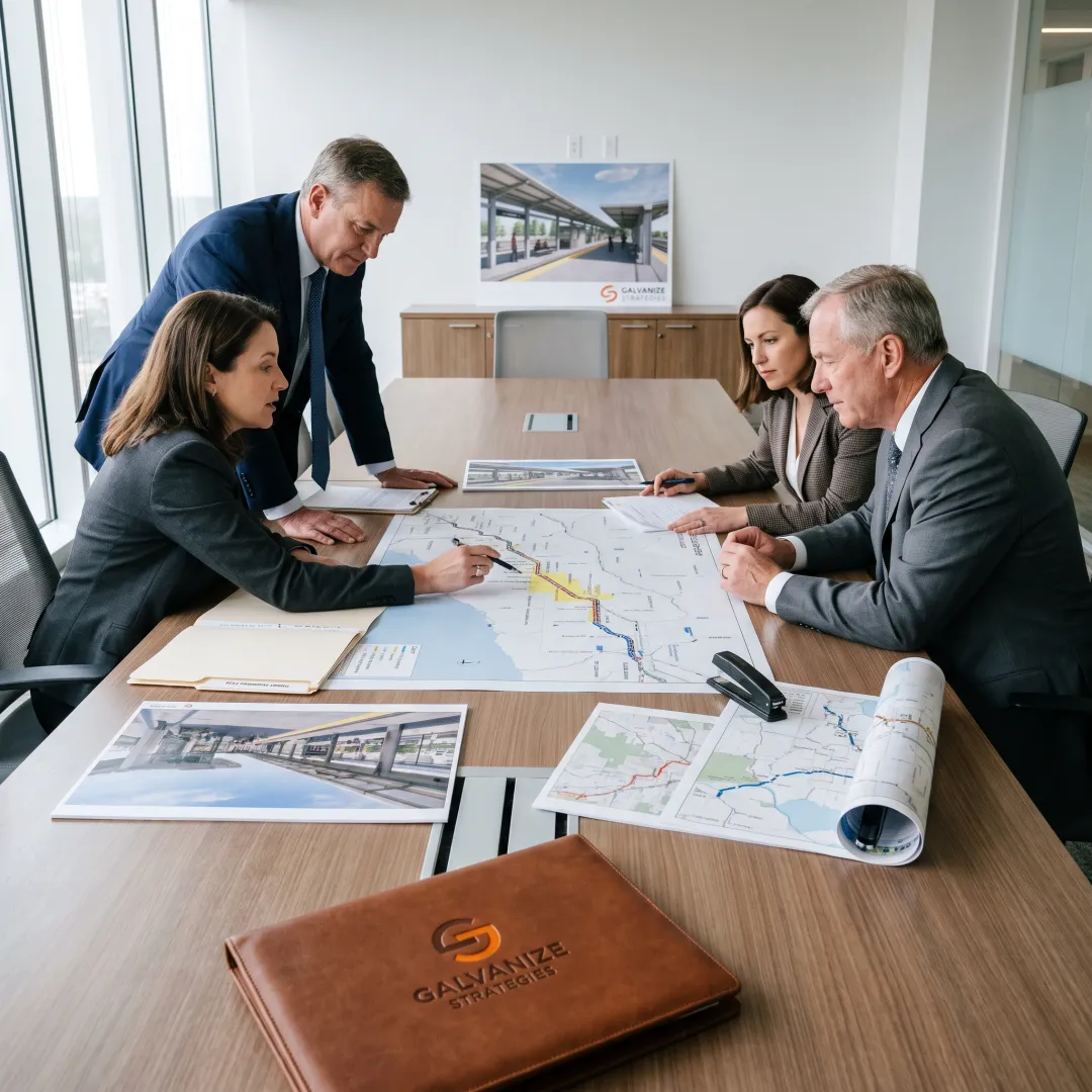 Advocates discussing infrastructure policy