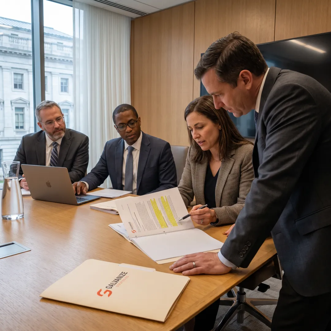 Advisors planning a government affairs strategy