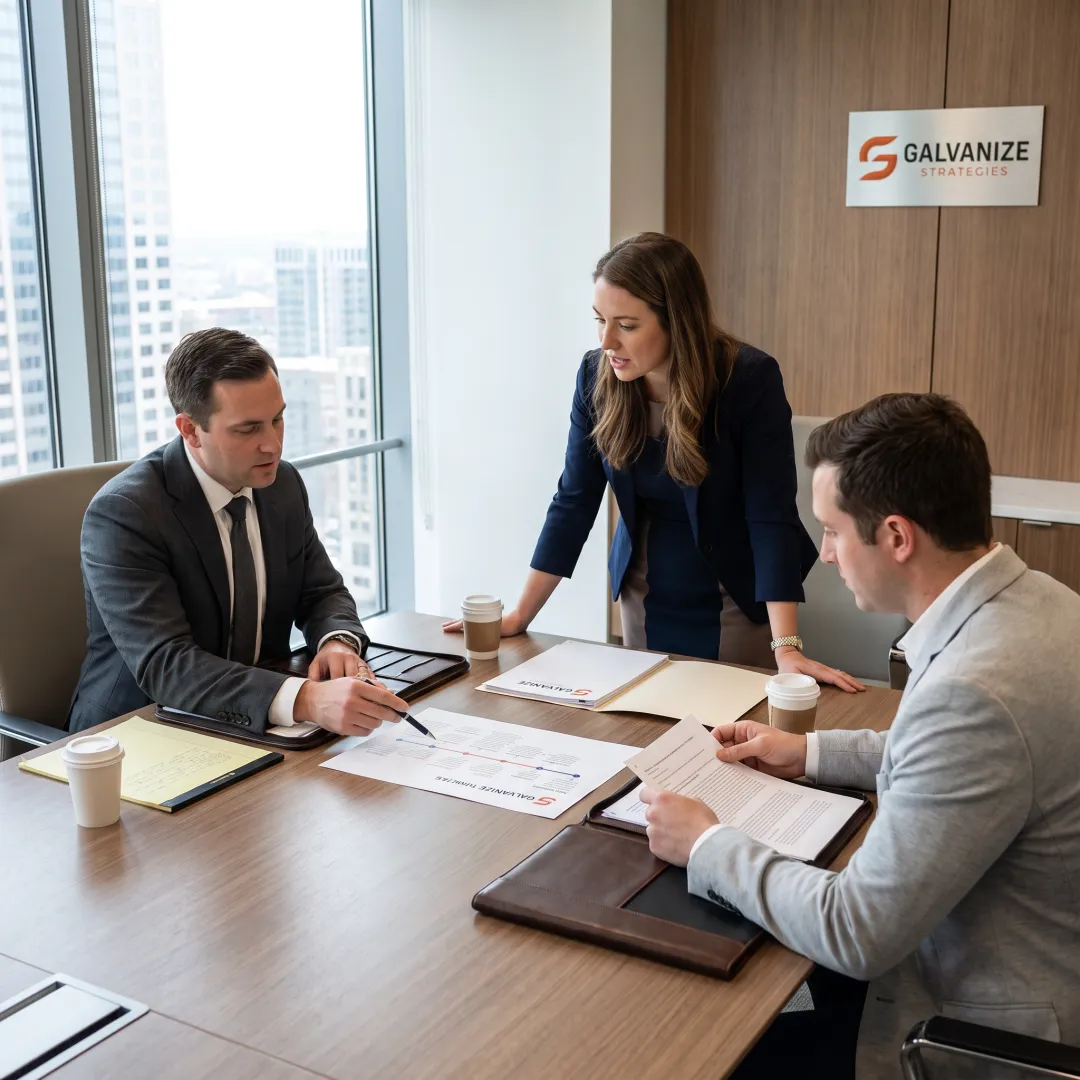 Consultants meeting to discuss government strategy