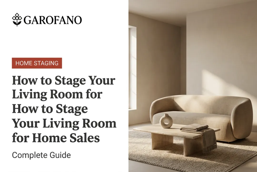 How to Stage Your Living Room for Home Sales: Complete Guide