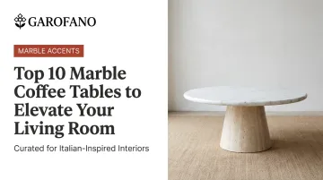 Top 10 Marble Coffee Tables to Elevate Your Living Room