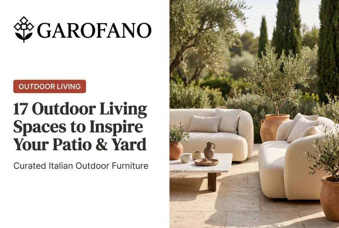17 Outdoor Living Spaces to Inspire Your Patio & Yard