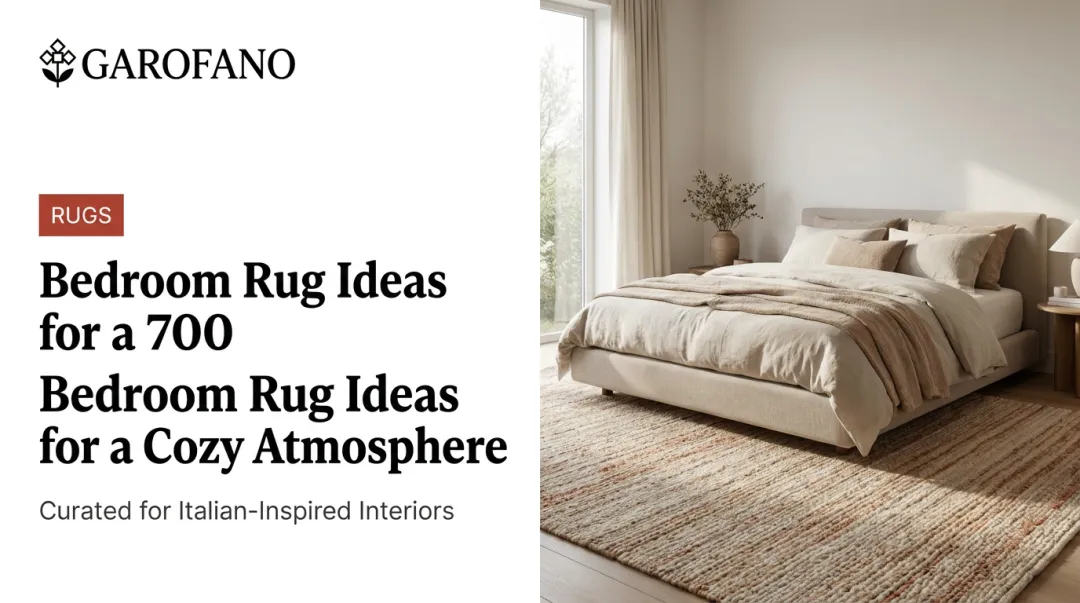 Bedroom Rug Ideas for a Cozy Atmosphere
