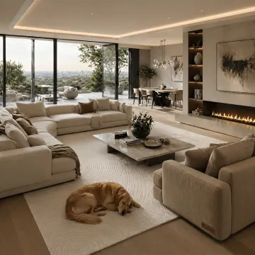 Spillproof & Washable Pet-Friendly Area Rugs