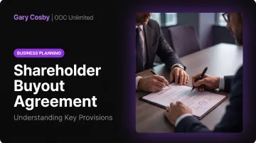 Shareholder Buyout Agreement: Understanding Key Provisions