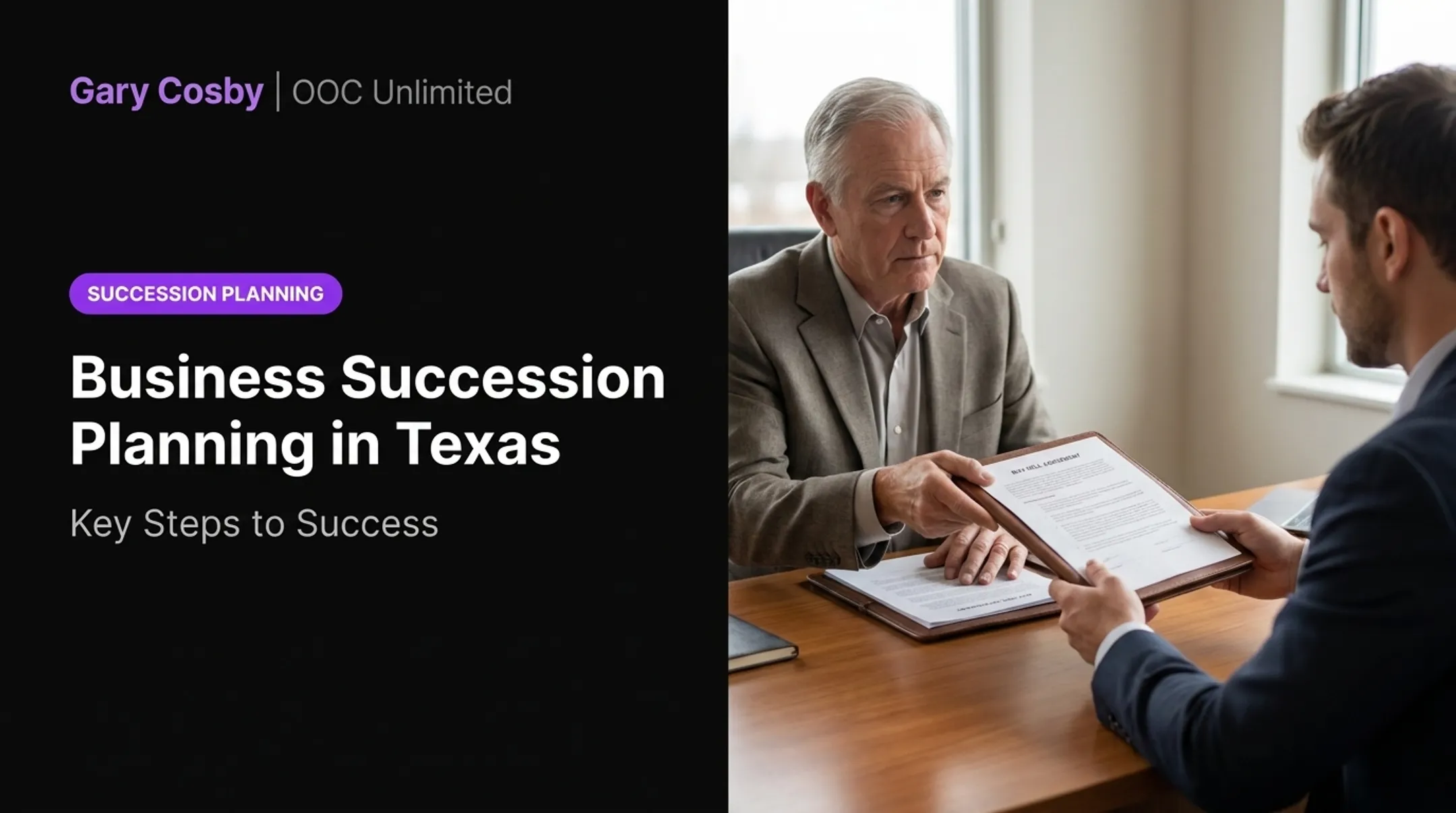 Business Succession Planning in Texas: Key Steps to Success