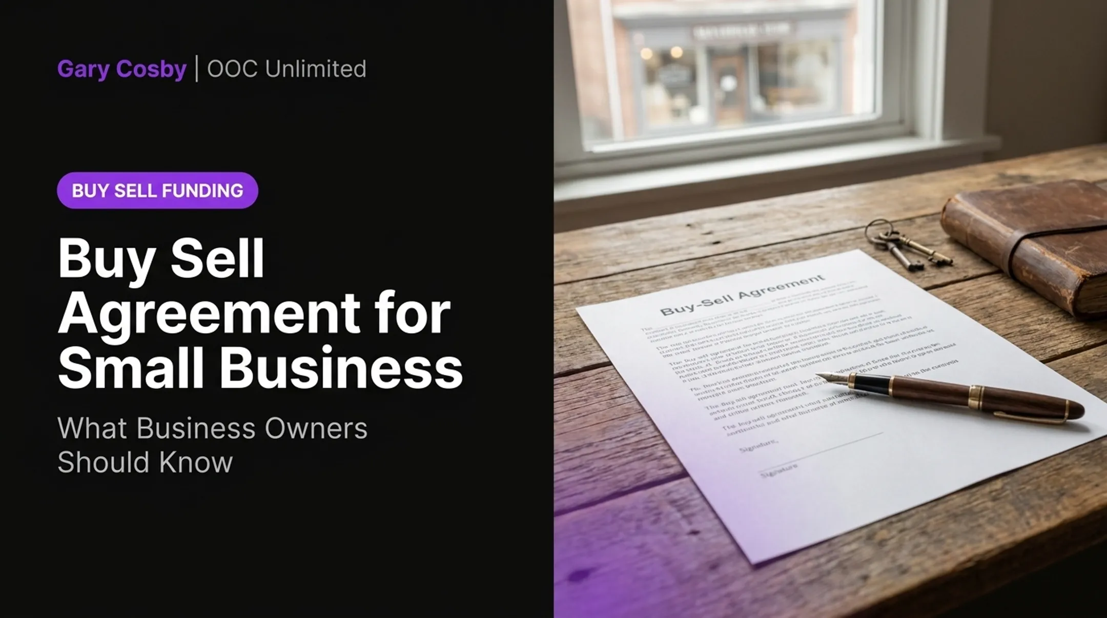 Buy Sell Agreement for Small Business: What Business Owners Should Know