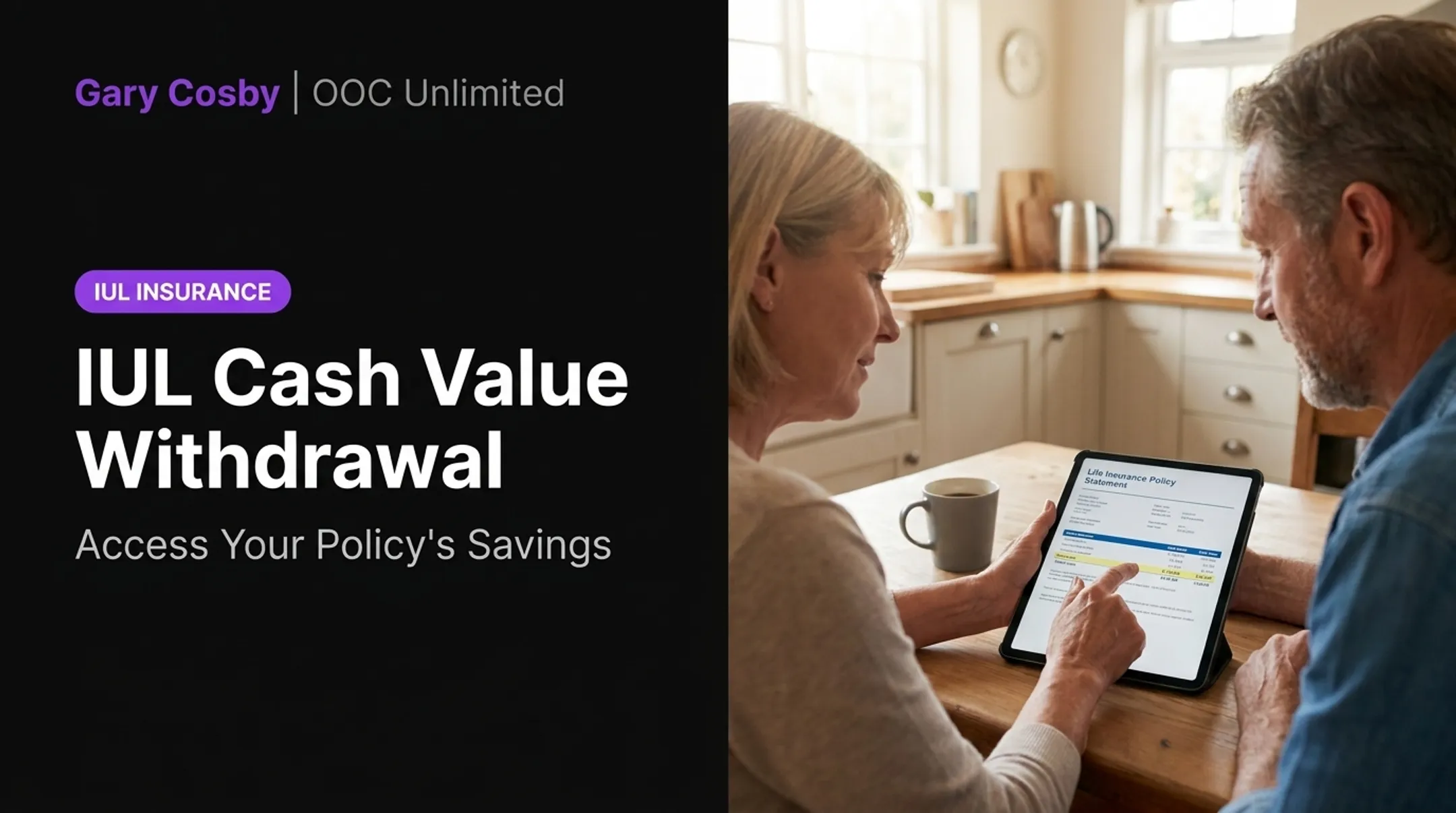 IUL Cash Value Withdrawal: Access Your Policy's Savings