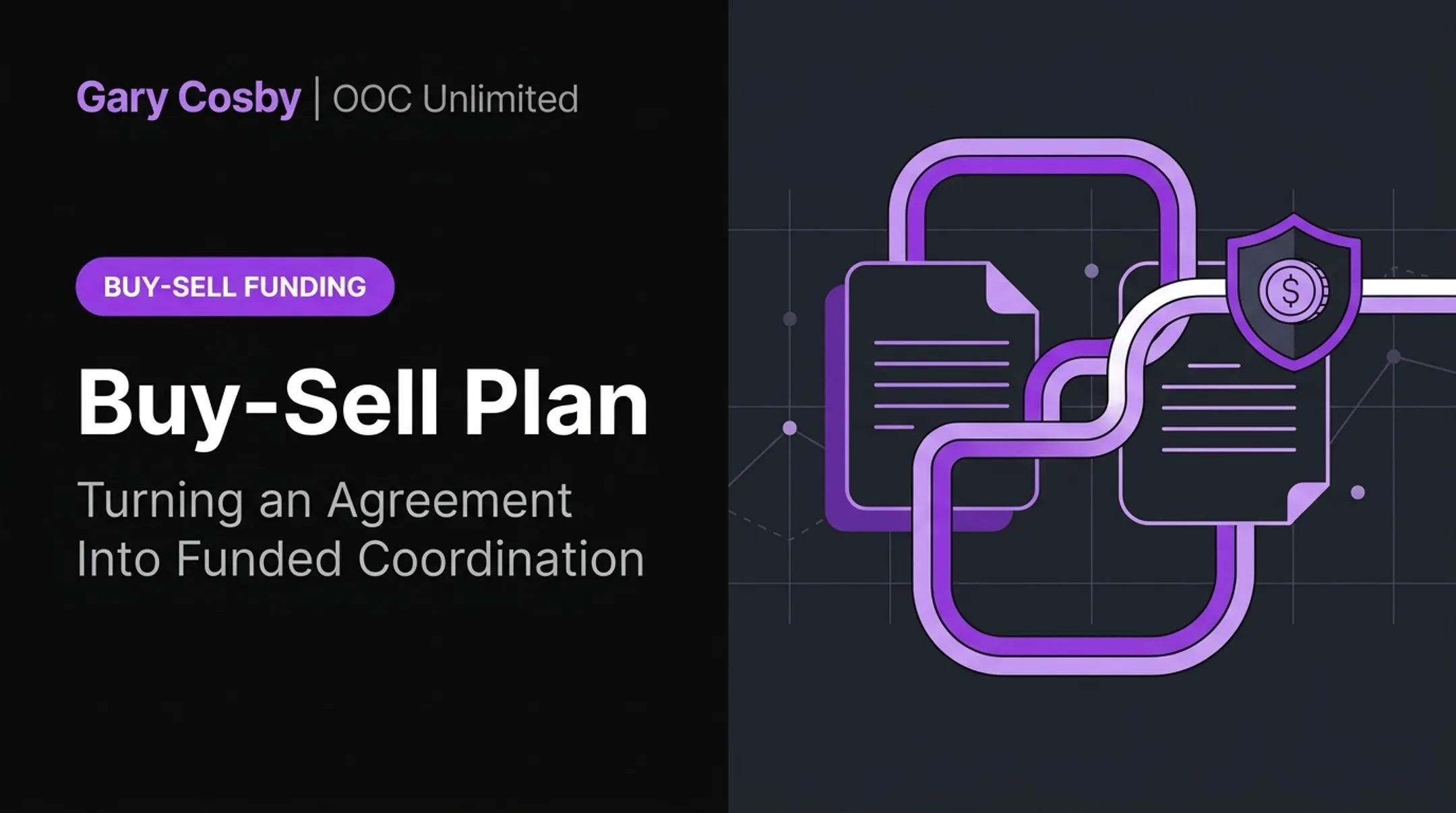 Buy-sell plan coordination for multi-owner businesses