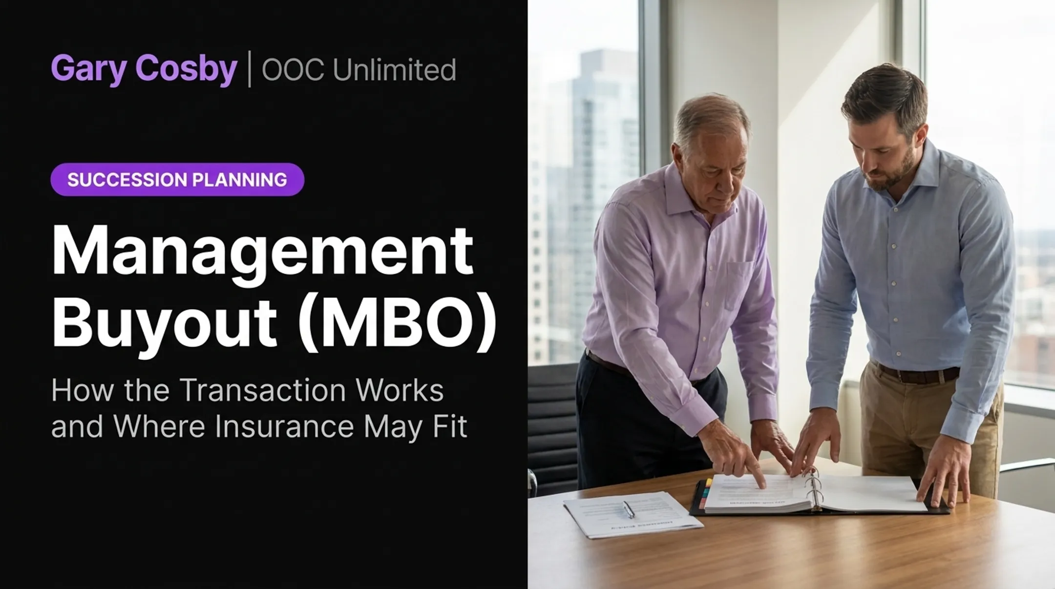 Management Buyouts (MBO)