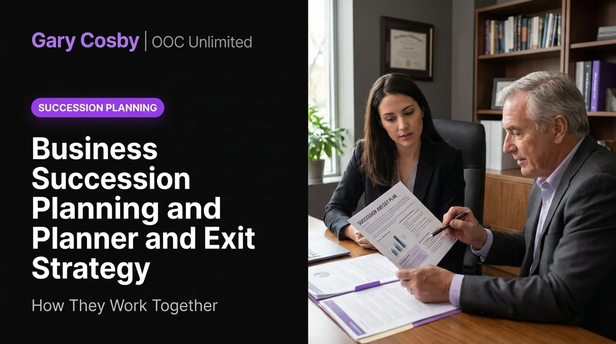 Business succession planning and exit strategy working together