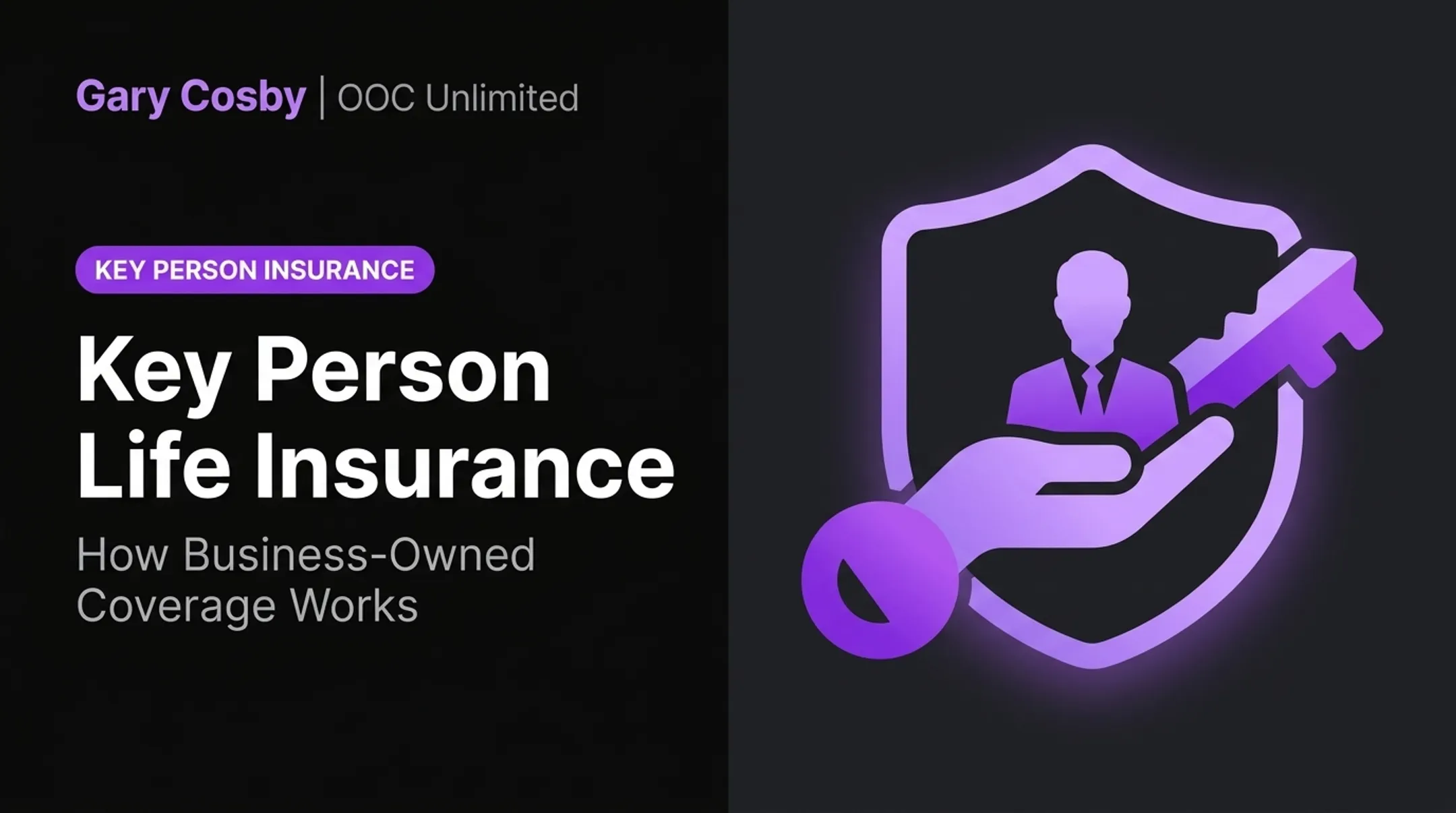 Key person life insurance: how business-owned coverage works